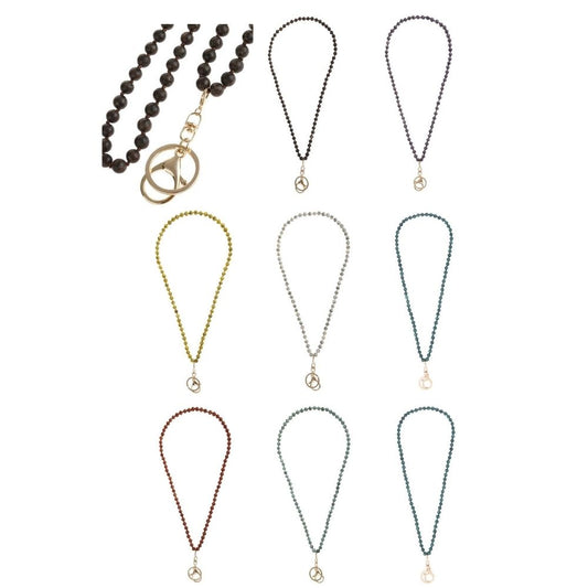 Beaded Multipurpose Necklace or Holder By DOBBI ( Variety Color