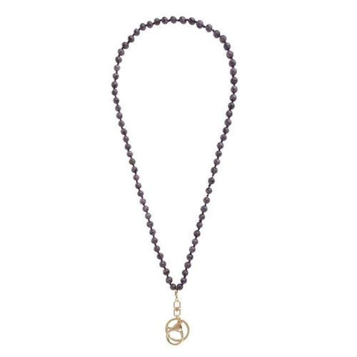Beaded Multipurpose Necklace or Holder By DOBBI ( Variety Color