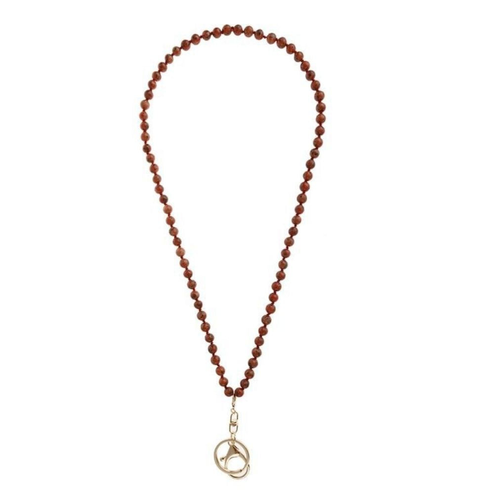 Beaded Multipurpose Necklace or Holder By DOBBI ( Variety Color