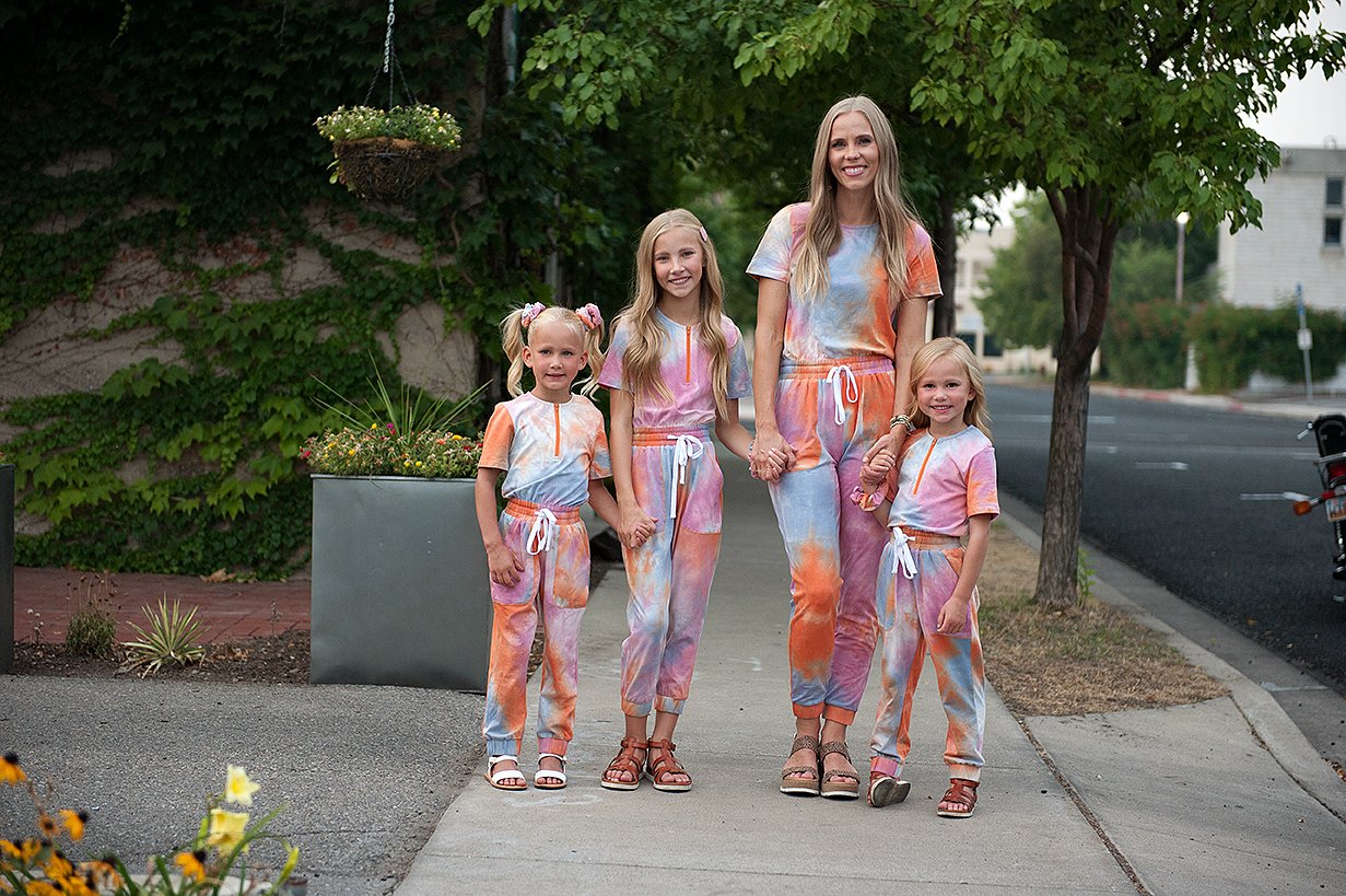 DT Tie Dye Jumpsuit in Cotton Candy *Limited Edition*