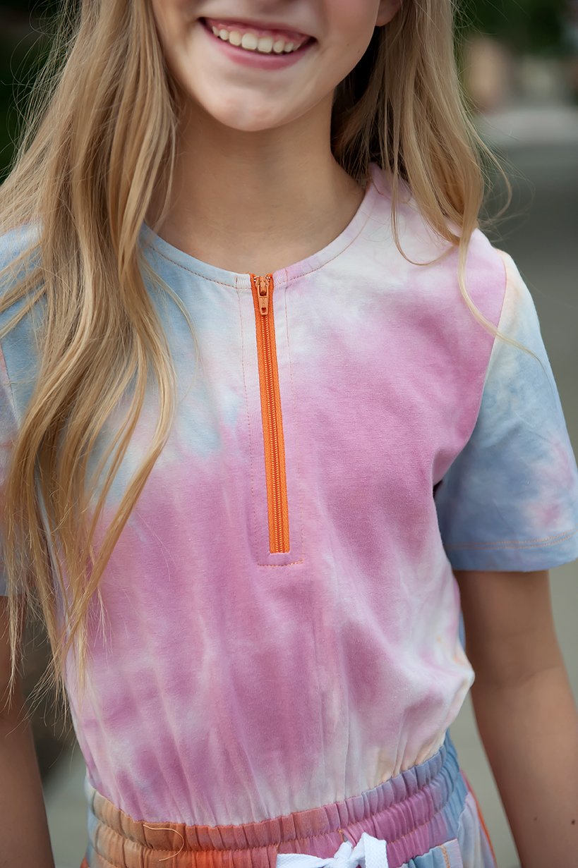 DT Tie Dye Jumpsuit in Cotton Candy *Limited Edition*